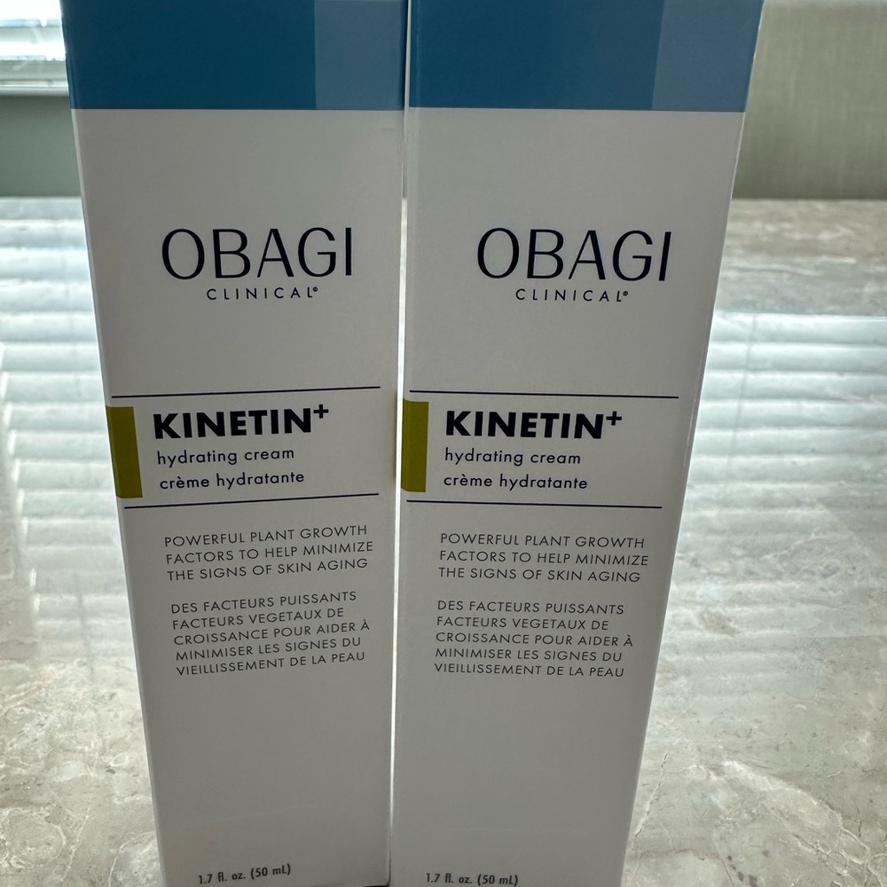 2 Pack Obagi Kinetin+ Hydrating Cream 

Sealed New in Box